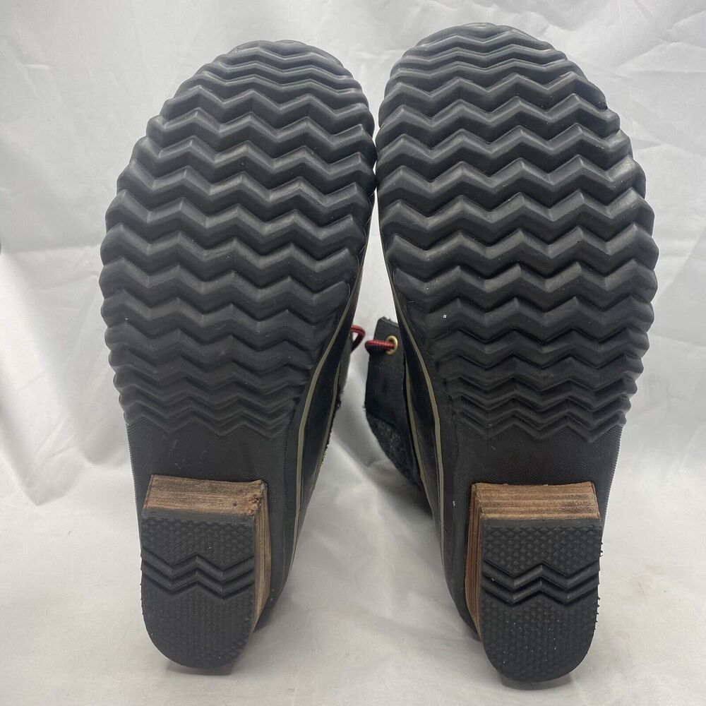 Sorel Womens Slimpack Lace II Insulated Snow Winter Boots Black NL2348-010 Sz 10 - Picture 8 of 12